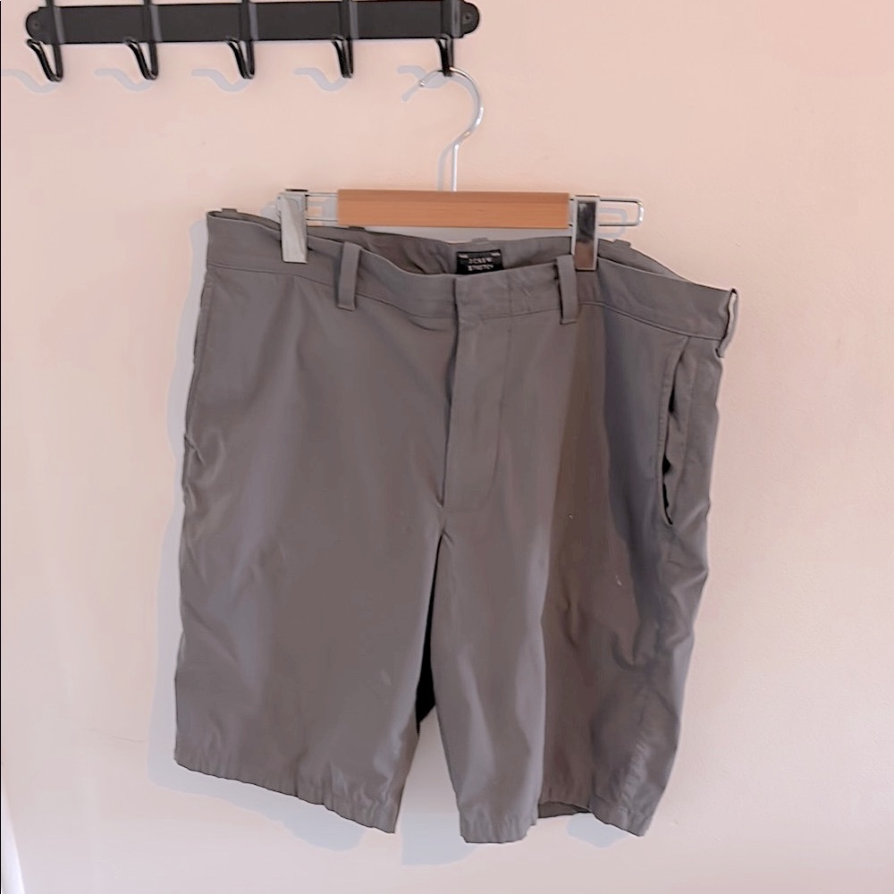 J Crew Men's Stretch Grey Shorts